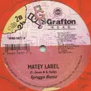 12'' - Spragga Benz , Hawkeye - Matey Label / Inna Mi Zone - still sealed