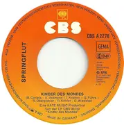 7inch Vinyl Single - Springflut - Kinder Des Mondes