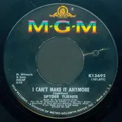 Spyder Turner - I Can't Make It Anymore / Don't Hold Back