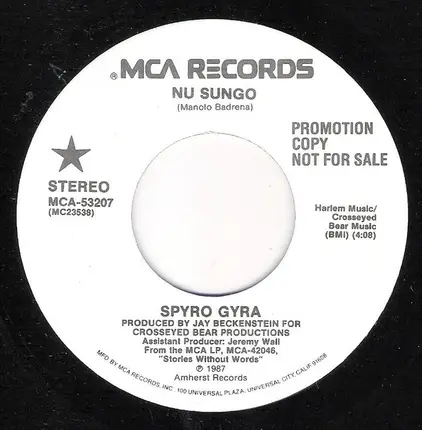 Spyro Gyra - Nu Sungo