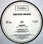 12inch Vinyl Single - Square Heads - Happy