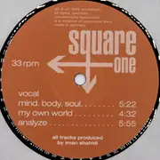 12inch Vinyl Single - Square One - Mind. Body. Soul.