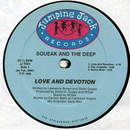 Squeak And The Deep - Love And Devotion