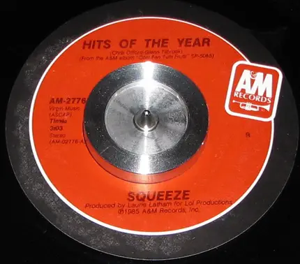 Squeeze - Hits Of The Year