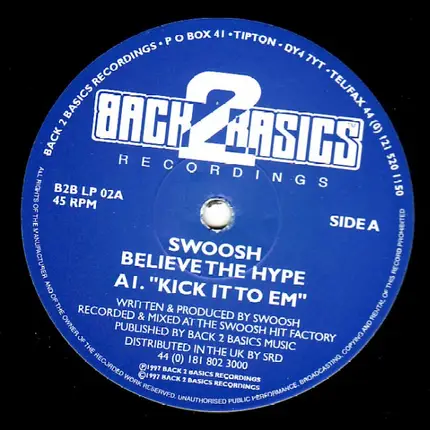 Swoosh - Believe the Hype