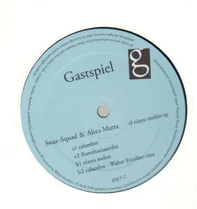 Swat-Squad & Alecs Marta - El Ninyo Melón EP