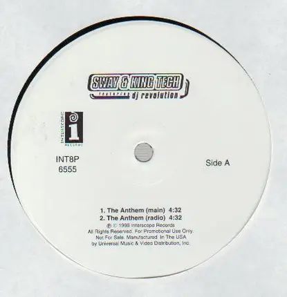 Sway & King Tech featuring DJ Revolution - The Anthem Underground Tactics