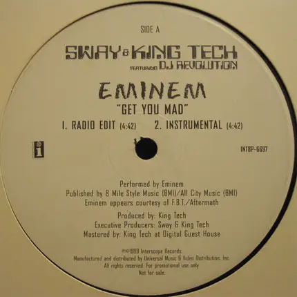 Sway & King Tech featuring DJ Revolution - Get You Mad