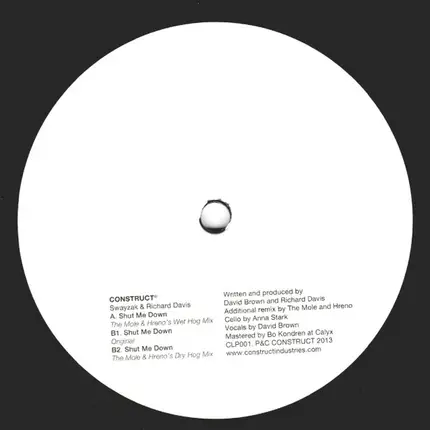 Swayzak & Richard Davis - Shut Me Down