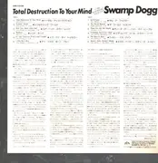 LP - Swamp Dogg - Total Destruction To Your Mind