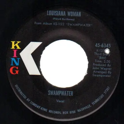 Swampwater - Louisiana Woman / River People