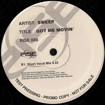 Sweep - Got Me Movin'