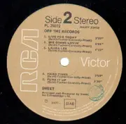 LP - Sweet - Off The Record - ITALIAN PRESS