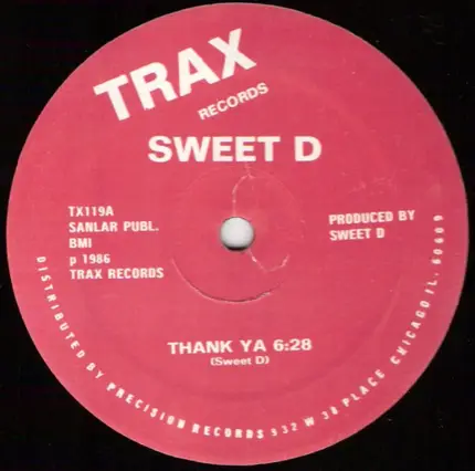 Sweet D - Thank Ya