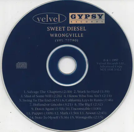 Sweet Diesel - Wrongville