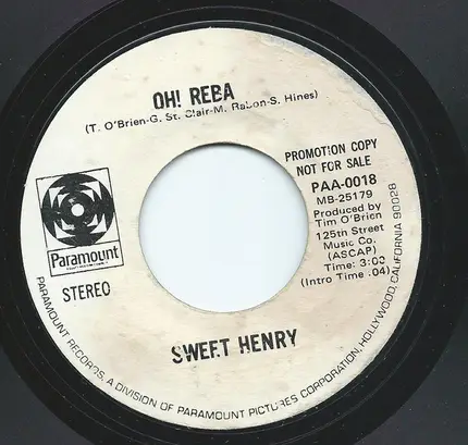 Sweet Henry - Cecilia / Oh! Reba