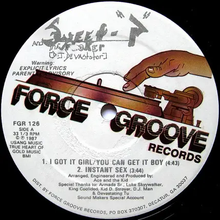Sweet P & The Rocker (DJ Devastator) - I Got It Girl / You Can Get It Boy