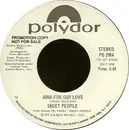 7inch Vinyl Single - Sweet People - Aria For Our Love