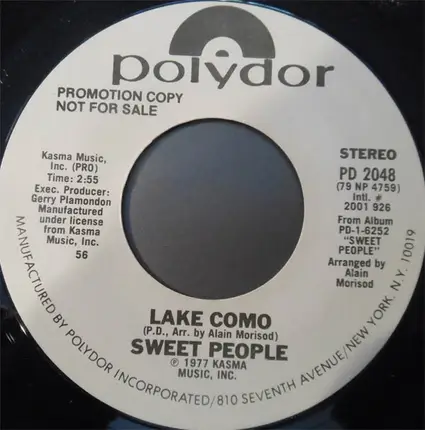 Sweet People - Lake Como