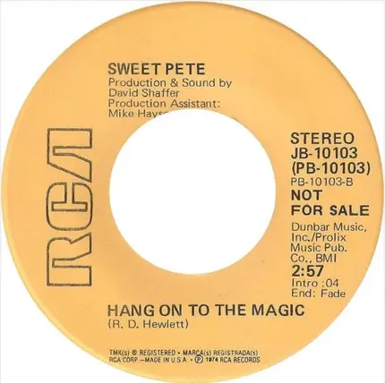 Sweet Pete - Roll With The Punch