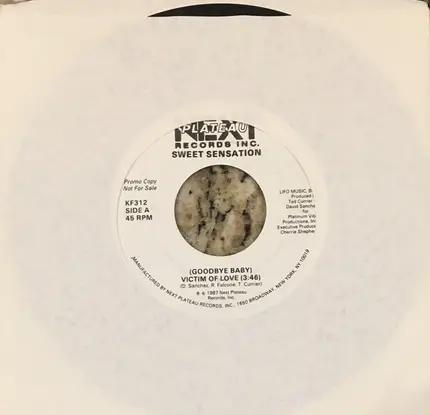 Sweet Sensation - (Goodbye Baby) Victim Of Love