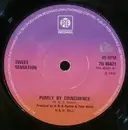 7inch Vinyl Single - Sweet Sensation - Purely By Coincidence - Solid Centre
