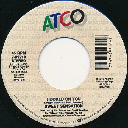 Sweet Sensation - Hooked On You