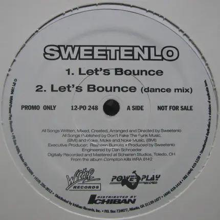 Sweetenlo - Let's Bounce / Compton Killa