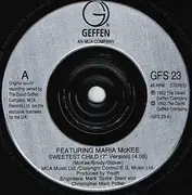 7'' - Sweetest Child Featuring Maria McKee - Sweetest Child