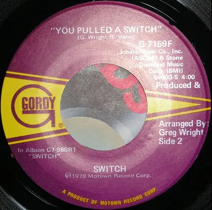 Switch - There'll Never Be