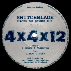 Switchblade - Blades For Dinner E.P.