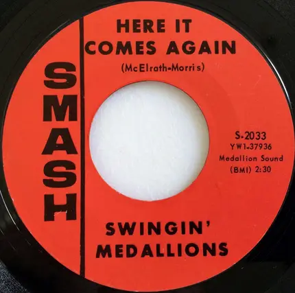 Swingin' Medallions - Double Shot (Of My Baby's Love)