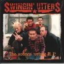 10'' - Swingin' Utters - The Sounds Wrong E.P. - EP, Red & White Swirl Vinyl, Insert