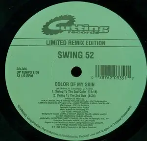 Swing 52 - Color Of My Skin (Remixes)