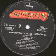 LP - Swing Out Sister - It's Better To Travel