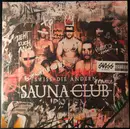 Double LP - Swiss & Die Andern - Saunaclub - incl. Insert, Red/Black Splatter