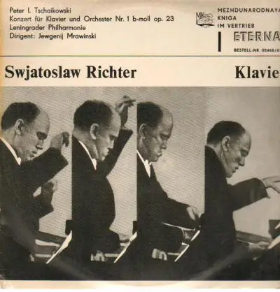 Swjatoslaw Richter, Leningrader Philh, Mrawinski - Klavier - Tschaikowski-Konzert fuer Klavier und Orchester Nr.1 b-moll