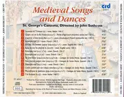 CD - St. George's Canzona , John Sothcott - Medieval Songs And Dances