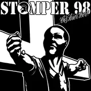 LP - Stomper 98 - ... Bis Hierher! - Clear Black Splattered