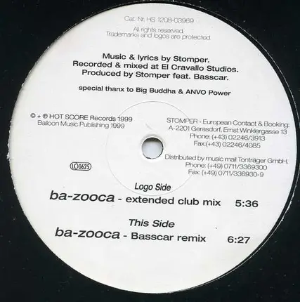 Stomper vs. Basscar - Ba-Zooca