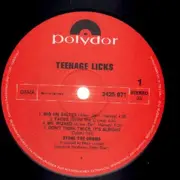 LP - Stone The Crows - Teenage Licks - Original 1st German