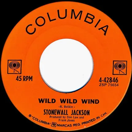 Stonewall Jackson - The Water's So Cold
