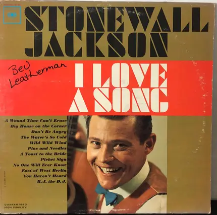 Stonewall Jackson - I Love a Song