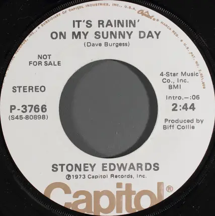 Stoney Edwards - Daddy Bluegrass