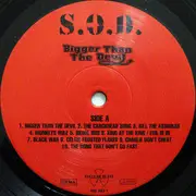 LP - S.O.D. - Bigger Than The Devil - + insert