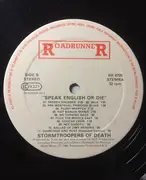 LP - Stormtroopers Of Death - Speak English Or Die