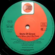 12'' - State Of Grace - That's When We'll Be Free