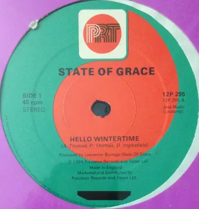 State Of Grace - Hello Wintertime