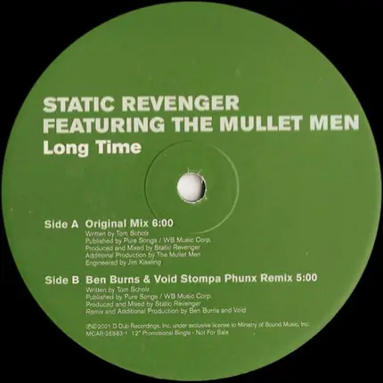 Static Revenger Featuring The Mullet Men - Long Time