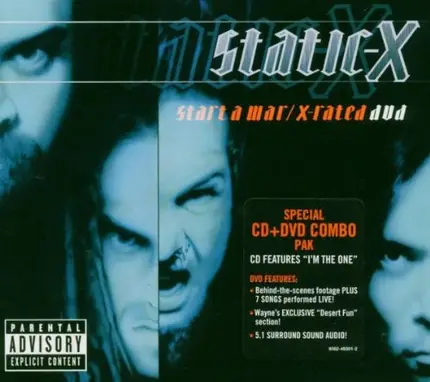 Static-X - Start a War (CD + DVD)